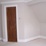 Fitted New Coving & Painted Bedroom
